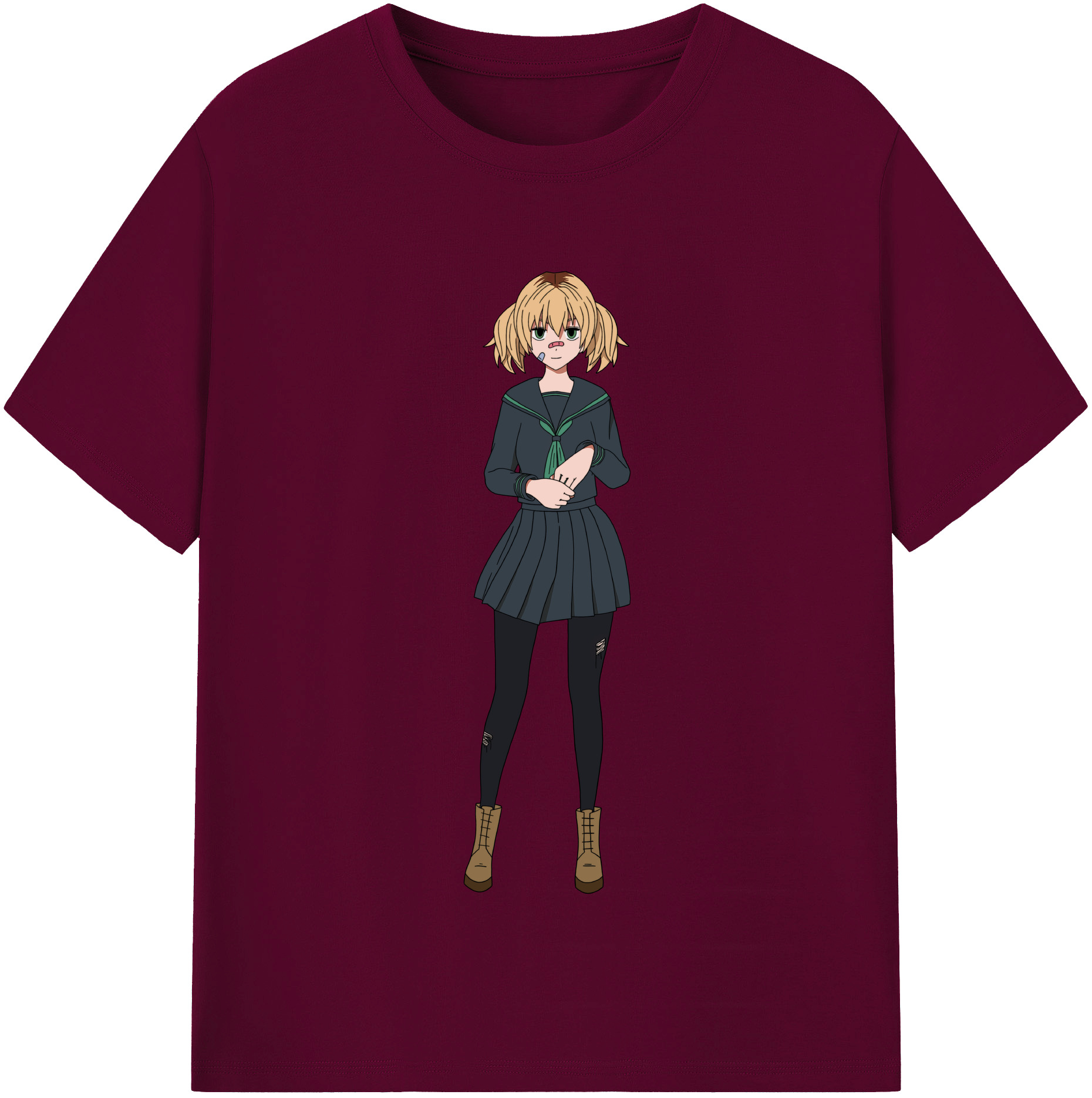 （画像用） 東京リベンジャーズ Tokyo Revengers レディースカジュアルプリントTシャツ（綿100％）
